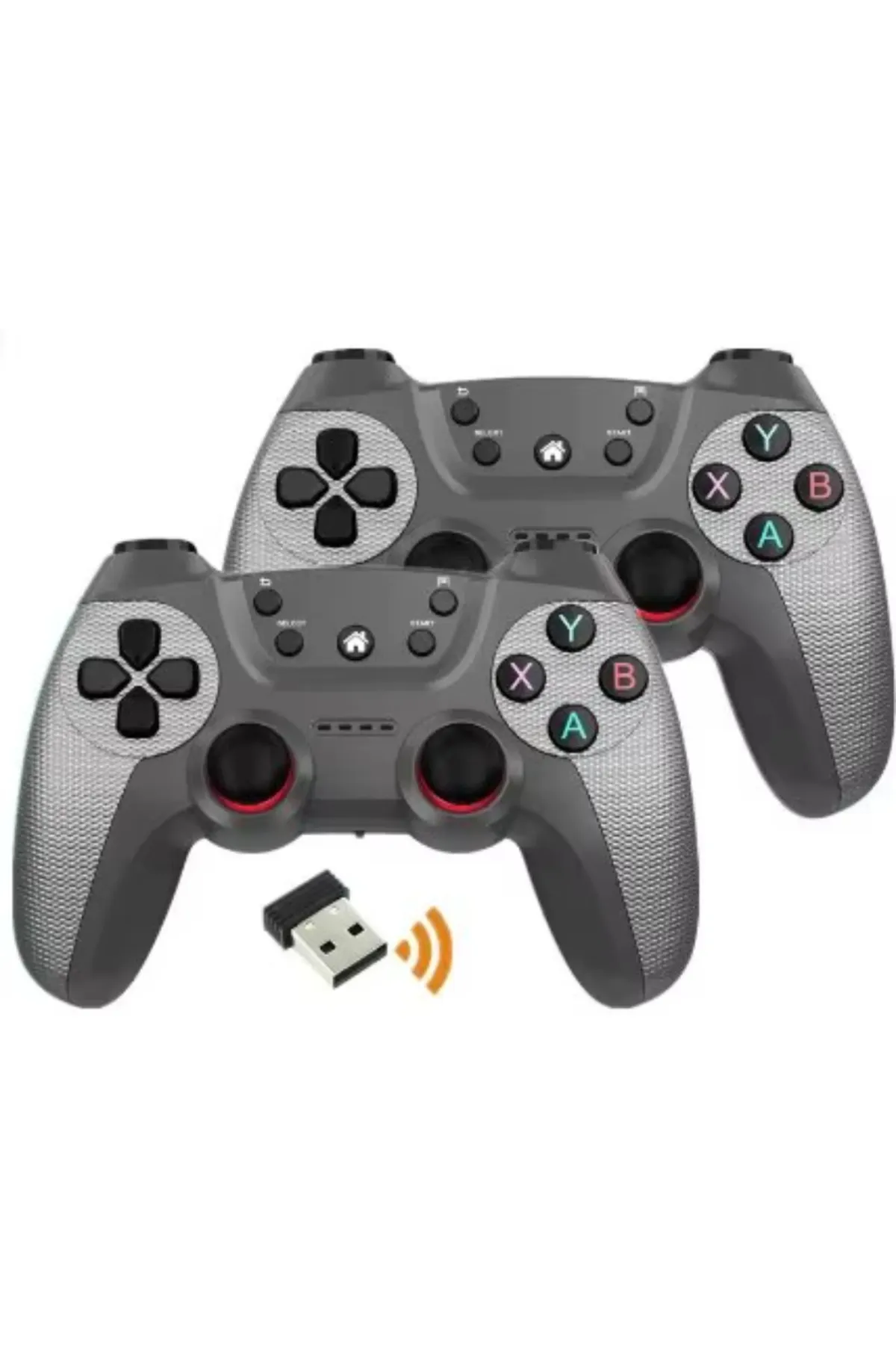 Bilişim Burada 029 Çift Kol 2-4G Kablosuz Gamepad Android Mobil Bilgisayar TV PC PS3 Steam Gamepad